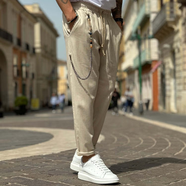 Pantalone di Lino Tortora - FLAG STORE
